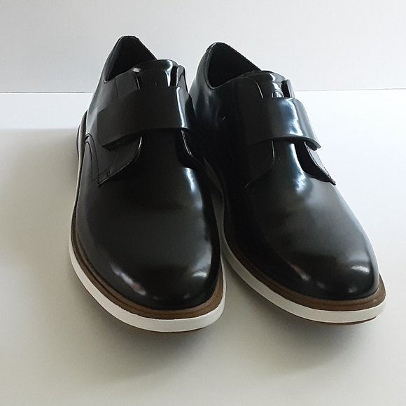 COLE HAAN Women's Shoes GrandEvolution Modern Monk Black /Optic White NWT - Picture 3 of 12